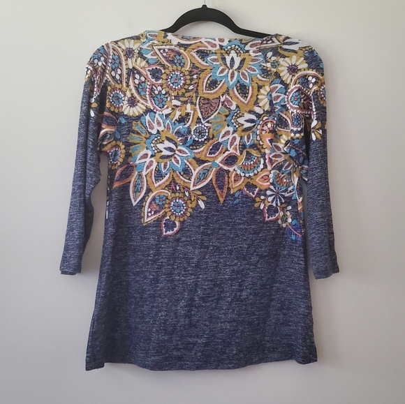 Anthropologie 9h5-Stcl Paisley Top - Size Medium - Picture 3 of 6